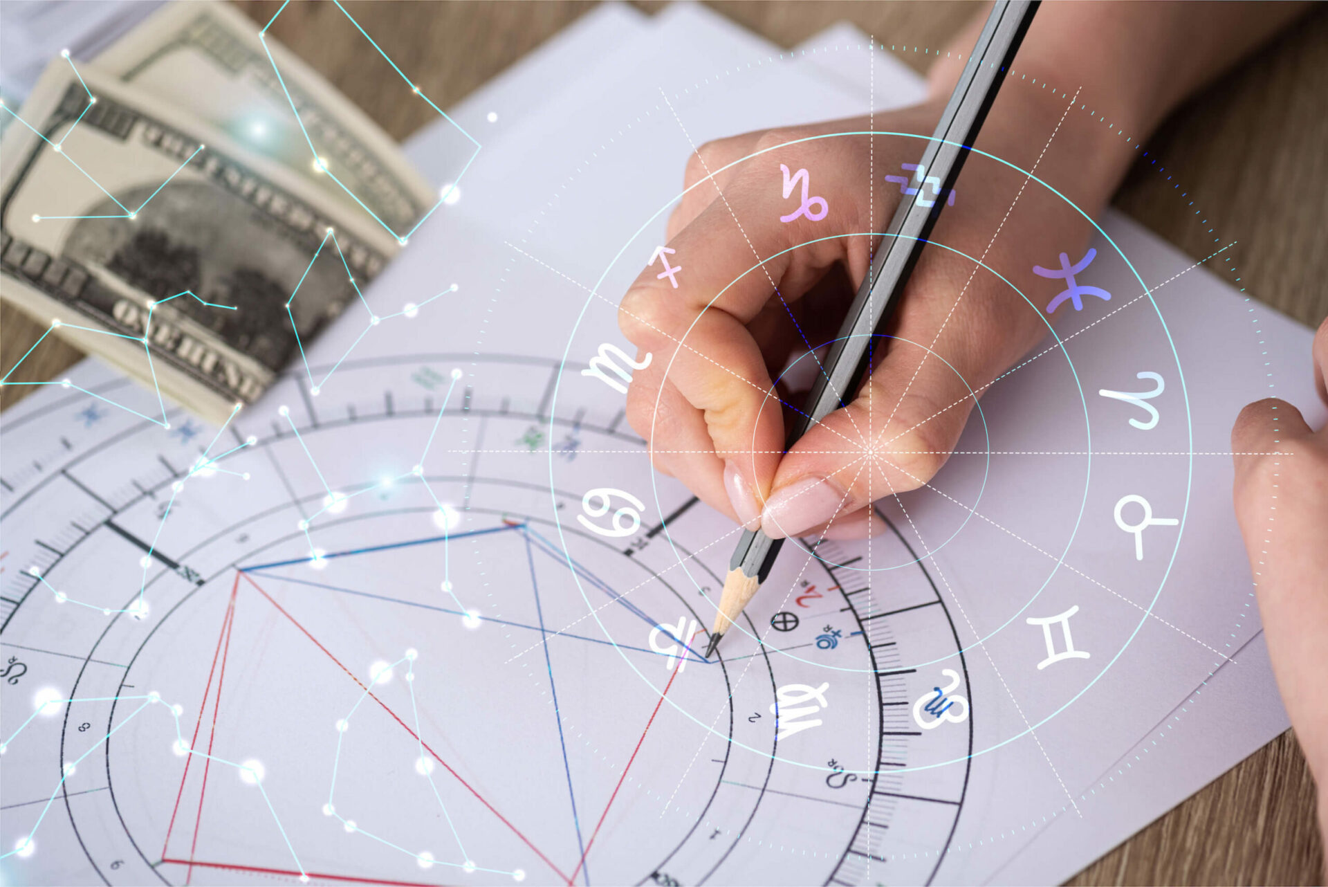 Cách lập Synastry chart (bản đồ sao cặp đôi) - người ấy có phải duyên