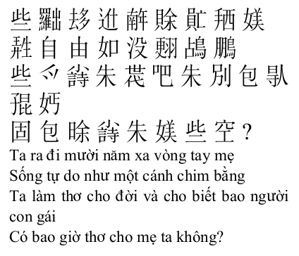 chữ viết Việt Nam
