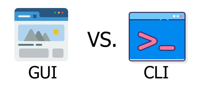 Phân biệt GUI và CLI