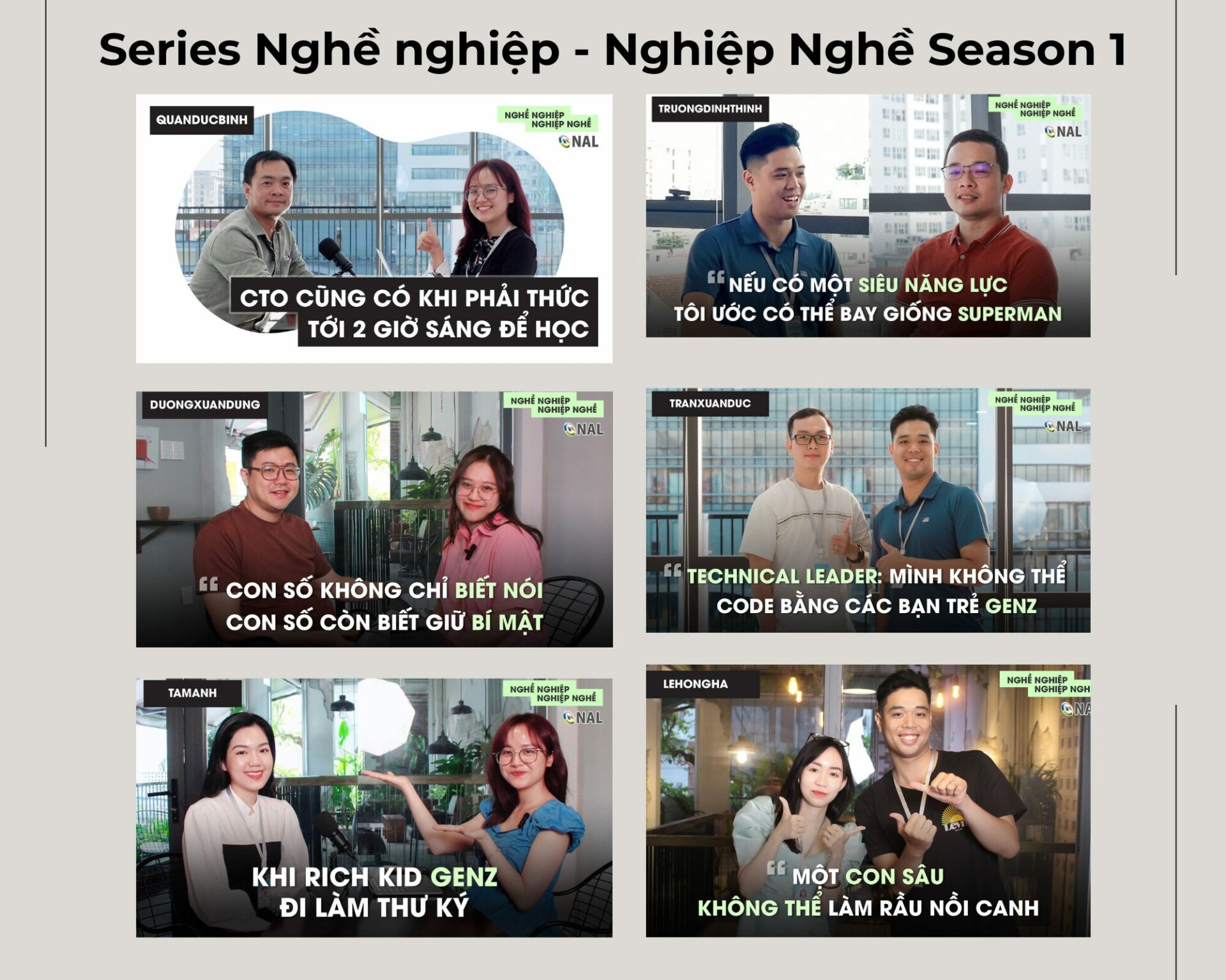 Giới thiệu về Series Podcast "Nghề nghiệp - Nghiệp nghề"