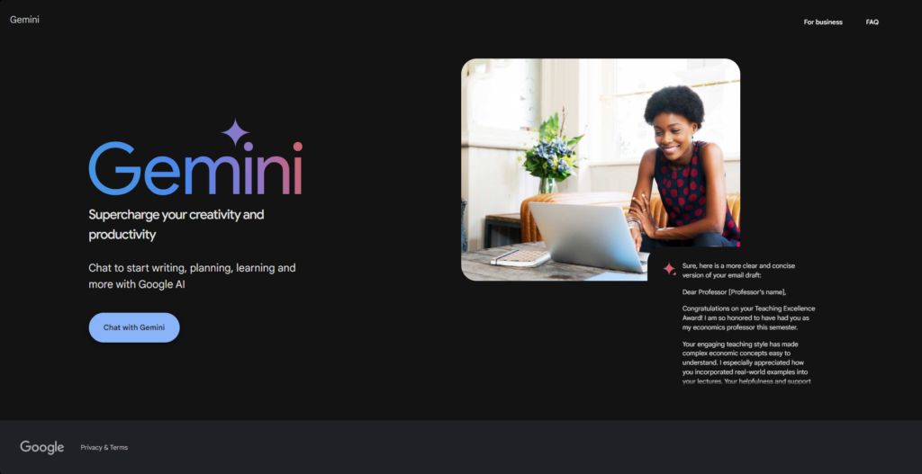Giao diện Gemini