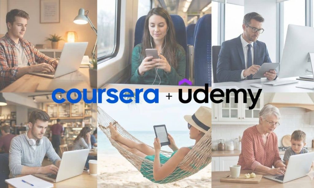 Thương vụ sát nhập coursera và udemy