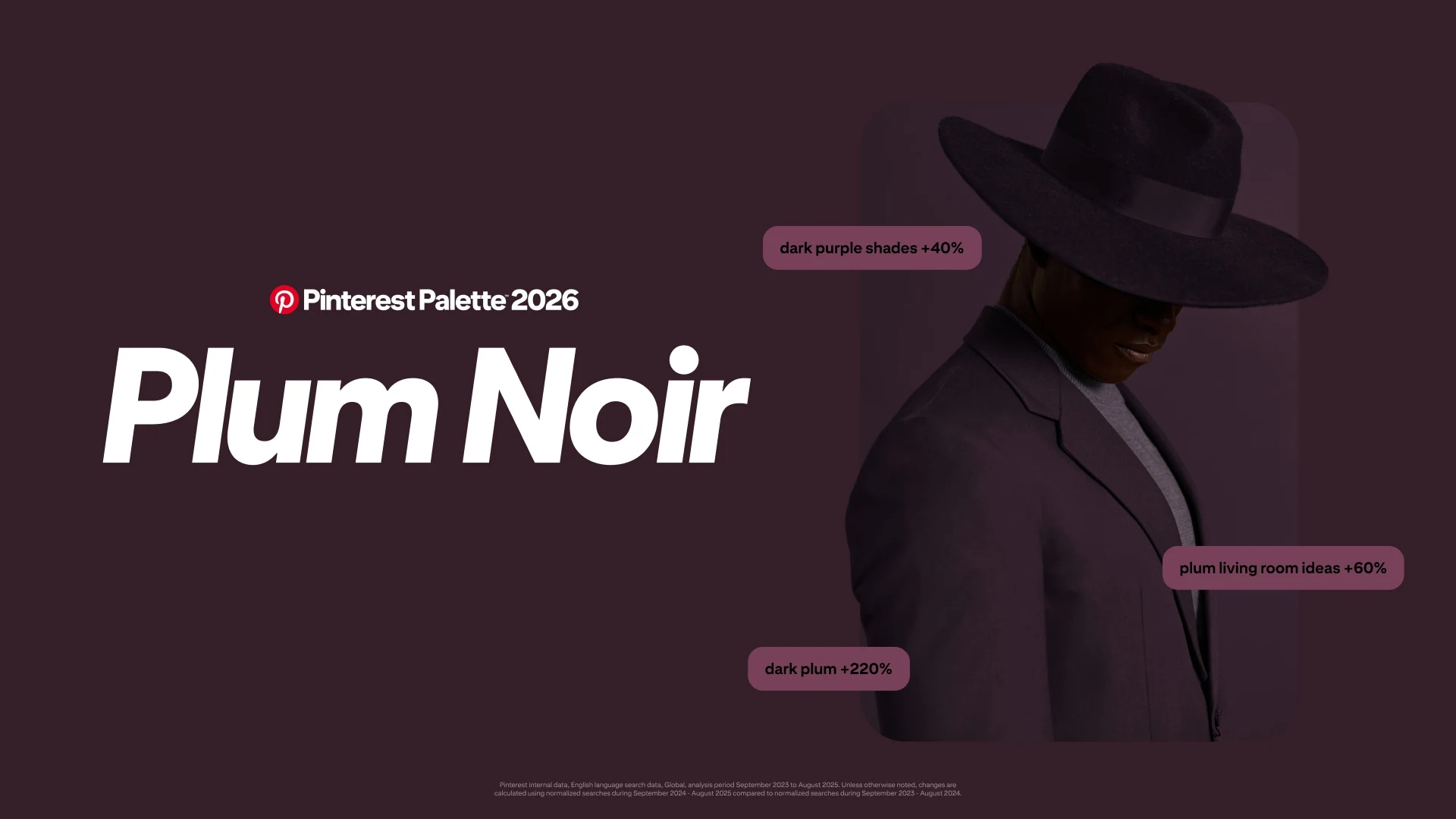 Plum Noir mang đến một sắc thái bí ẩn và chiều sâu cho không gian thiết kế